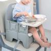 Baby Dining Table Chair Plastic Waterproof Adjustable Harness Foldable Baby High Chair Kitchen Supplies