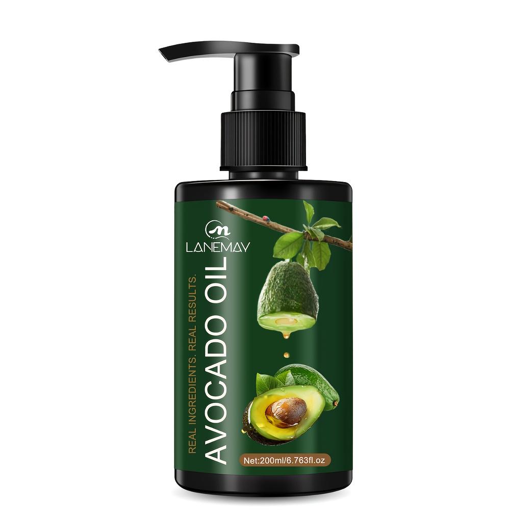 Масло авокадо, богатое витаминами А и Е - увлажнение и гидратация, улучшение текстуры и эластичности кожи - Массажное масло для кожи и волос
