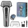 Foil Shaver Waterproof Electric Razor for Men Wet Dry Cordless Electric Shaver Rechargeable