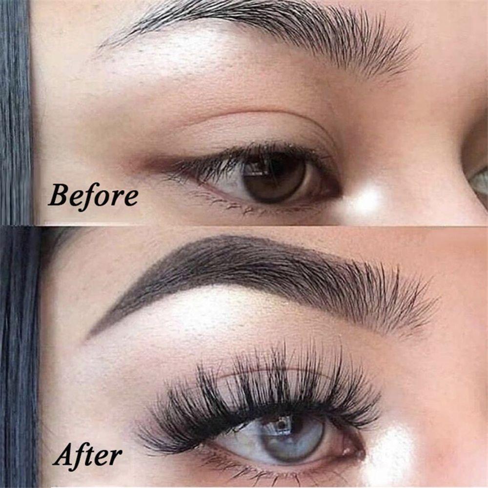 Tools Wispies Fluffy Long Natural Eye Lash Extension 3D Mink False Eyelashes Full Volume Thick