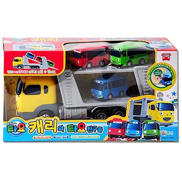 Tayo Carry and Tayo Friends Truck Operation Toys, Mixed ColorsPopular Korean Dolls and Toys