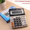 Professional Desktop Metal Ring Calculator, 8-Digit Business Accounting Device for Office Use