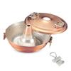 Для газовых плит Сделано в Включает оригинальной формы открывалку для консервов J-kitchens Кастрюля для шабу-шабу, Медь, 26 см, Только, Япония, Футболка