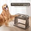 Luxury Lifting Dog Bowl 4th Gear High Adjustable Dogs Feeder Anti-slip Anti-tip Feeding and Water Dog Dish Pet Dogs Accessories