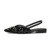 Slippers Women's Summer Shoes Sequined Pointy Flats