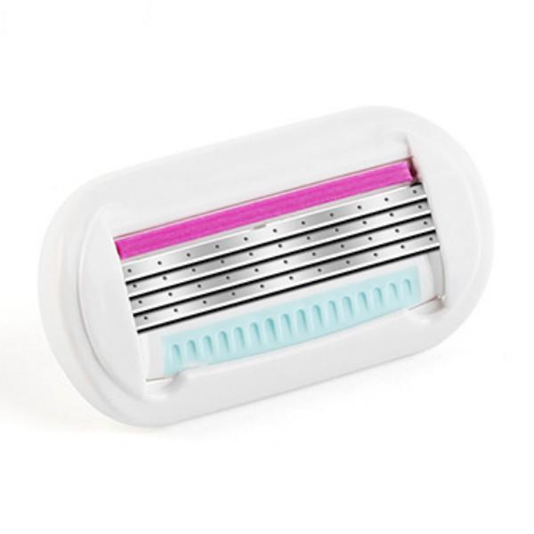 Razor Blade For Women 4pcs/lot 4 Layer Stainless Steel Shaving Blades Safety Beauty Shaver Female