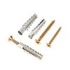 M6/M8 Serrated Steel Wall Anchors Metal Expansion Tube Pipe Self Tapping Screw Drilling Plug For Concrete Wall Fasteners