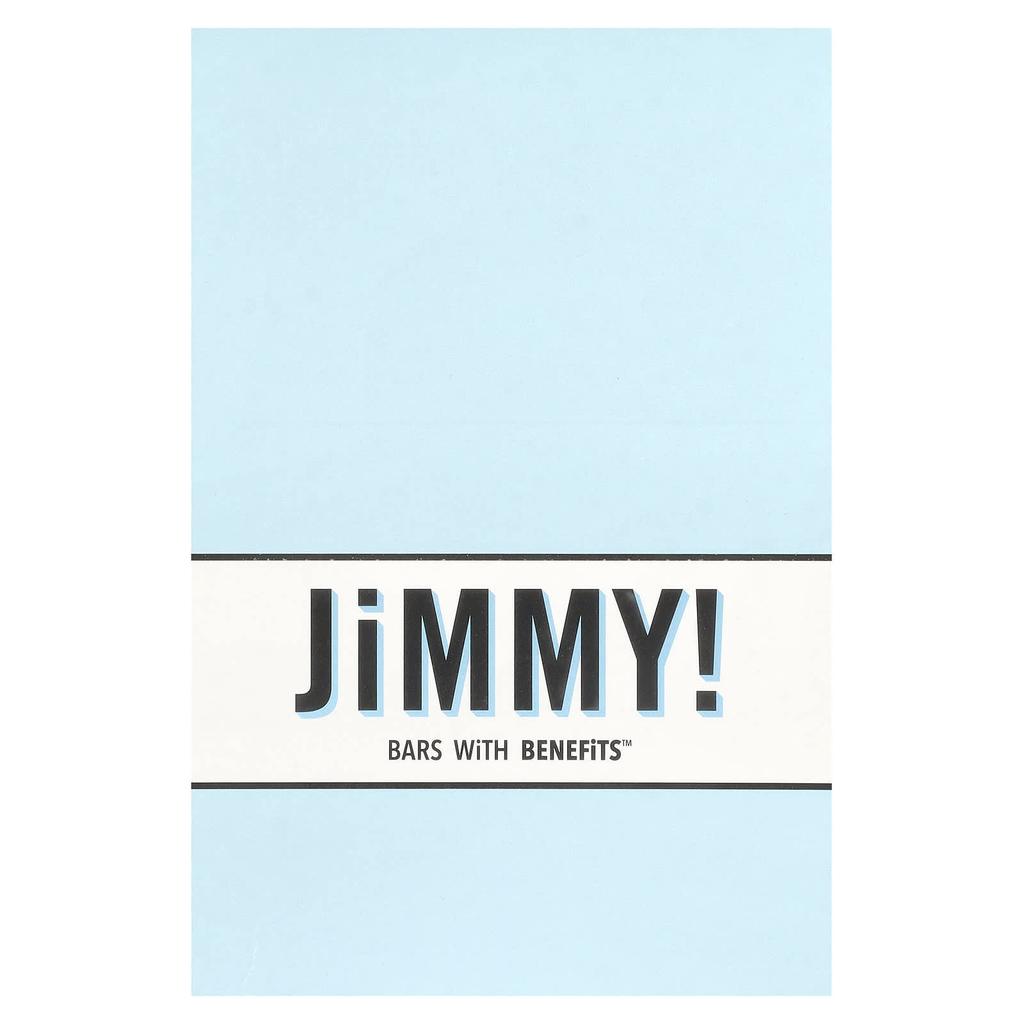 JiMMY! Bar with Various Benefits, Protein Bar, Chocolate Caramel Peanut, 12 Bars, 60g (2.12oz) Each