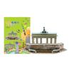 Mangong World History Hyundai Brandenburg Moon and Berlin Wall Three Dimensional Puzzle Korea 3d Puzzle