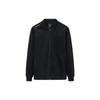 Training Series Solid Color Thickened Zipper Woven Jacket Men Jacket Basic-Black 152347631-2