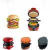 110V Breakfast & Sandwich Maker: Hamburger, Omelette, Toast, and More! Perfect for Home Cooking.