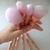 1Pcs Diamond Rose Gold Makeup Brushes Mermaid Fishtail Shaped Foundation Powder Cosmetics Brush Rainbow Eyeshadow Brush Kit