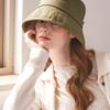 ELKE BLOEM BASIC COTTON KHAKI BUCKET HAT