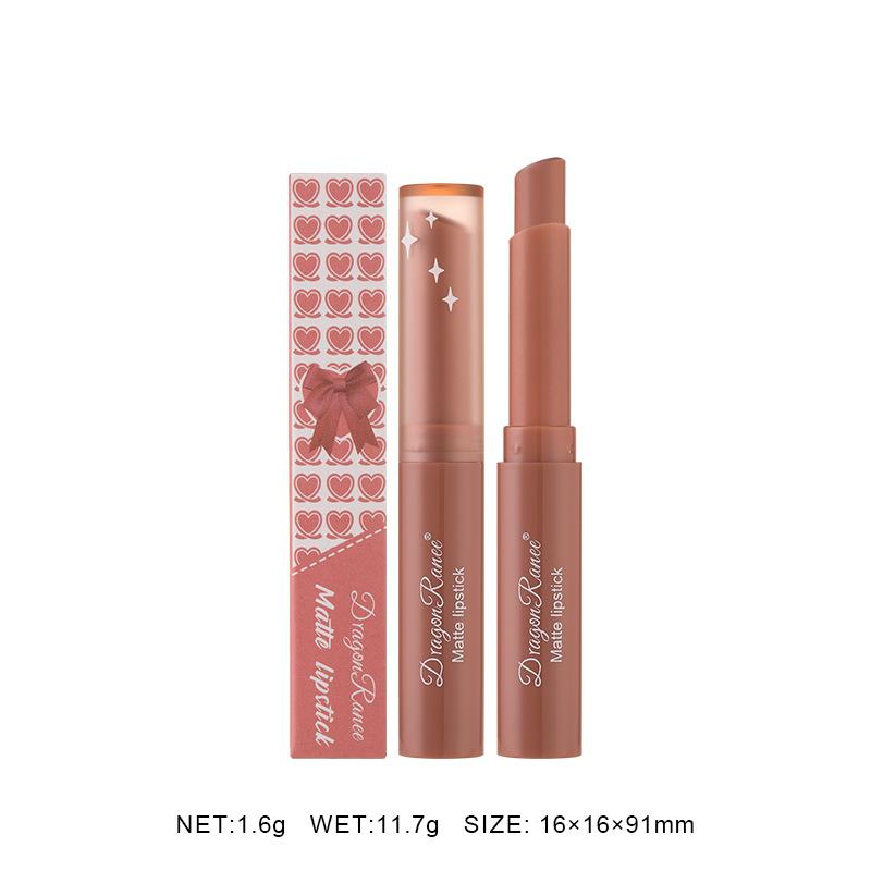 1Pc Nude Matte Lipstick Waterproof Long Lasting Lip Sticks Not Fading Sexy Red Velvet Lipsticks Women Make Up Cosmetics