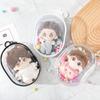 With Plush Ball Cotton Doll Display Bag PVC Cotton Doll Storage Bag Doll Accessories