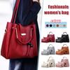 Women's Solid Color Fashion Casual Bead Tassel Three Piece Single Shoulder Bags