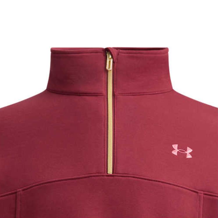 Under Armour Casual Sports Series Fashion Simple Pullover Sweatshirt Men Sweatshirt Flame-Red 6006005-625
