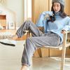 Winter Thickened Warm Home Women's Pajama Pants Cotton Pants