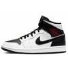 Air 1 Mid 'White Black' Women's Jordan BQ6472-101
