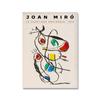 Joan Miro Abstract Animal Portrait Exhibition Poster Modern Retro Wall Art Print Picture Kids Bedroom Decorative Canvas Painting