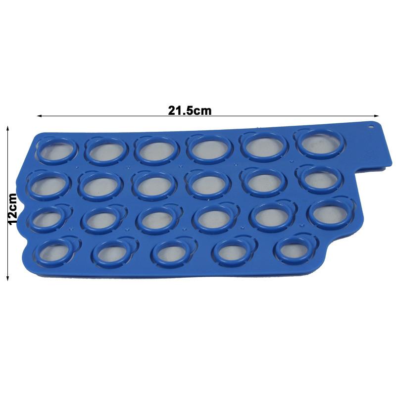 Размер США 23 шт./комплект пластиковый шаблон для измерения колец 2-13 калибры для измерения колец ювелирные изделия инструмент для измерения колец