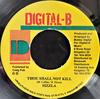 7inch Record SIZZLA - Thou Shall Not Kill NONE Digital-B Jamaica Reggae, Ska & Dub Used