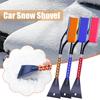 Car Snow Removal Shovel Snow Ice Scraper Snow Brush Shovel Snow Removal Brush Car Windshield Cleaning Scraping Tool Winter Tool