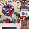 3DIndependence Day Flag Garland Home Front Decoration Door Hanging Garland Pendant