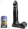 ARM41B Domestic Partner Dildo 22 X 5cm - Domestic Partner - Black Dildos