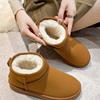 Fashion 2024 Fashionable Fleece Women's Outerwear Thick-soled Winter New Fur Boots Thickened Anti-Slip Cotton Shoes