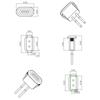 Accessories Plug Socket Fast Charging Port USB-C Charger Card Buckle Type-C Connector Female Socket