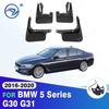 Car Mud Flaps Mudguard Splash Guards Mud Flap for Fender Mudflaps for BMW 5 Series G30 G31 2016 2017 2018
