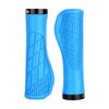 1Pair Bicycle Grips Shockproof Bike Handlebar Cover Anti-Slip Lockable Grips Ergonomic Cycling Rubber Handle Grips
