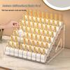 Multi-layer Transparent Nail & Lipstick Storage Display Rack