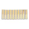 10PCS Professional Sax Reeds 2.5 Strength Bb Soprano Saxophone Traditional Reeds for Beginner