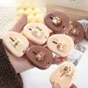 1 Piece Mini Cartoon Utility Knife Beige Coffee Color Bear Cat Paw Rabbit Box Cutter for Student Potable Scrapbook Paper Cutter