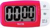 Tanita Kitchen Study Timer with Large 100 Large Visible Timer Magnet, Screen, Minutes, Pink, TD-394 PK,