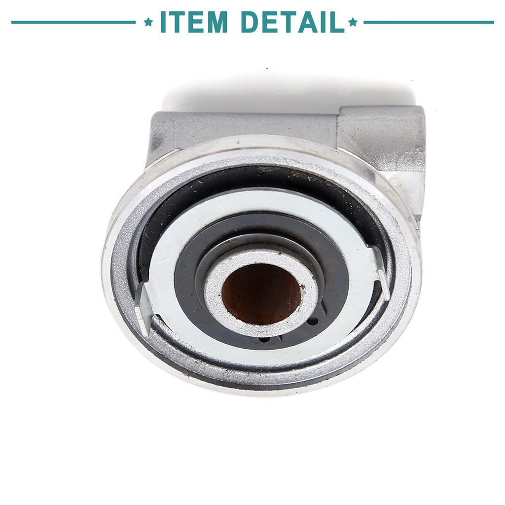 ACROPIX Front Motorcycle Wheel Axis Disc Brake Speedometer Drive Gear for Suzuki 15mm Hole Diameter Silver Tone 1pcs