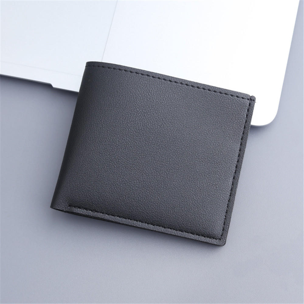 New Men Long Thin Slim Wallets Vintage Pu Leather Male Credit Card Holder Brown Money Purses Solid Simplicity Wallet For Man