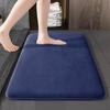 Absorbent Memory Foam Carpet Non-Slip Bathroom Toilet Bath Mat Soft Shower Decorative Rug Sponge Flat Bathtub Anti-skid