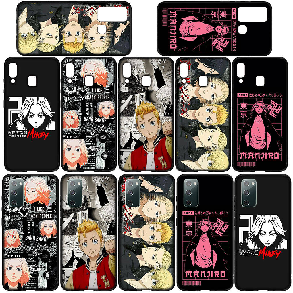 Cover for iPhone 17 16 15 Xiaomi Poco Redmi Note 14 13 12 11 Pro Max Samsung Galaxy S25 S24 S23 OPPO Huawei Tokyo Revengers Mikey Takemichi Phone Case
