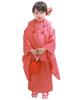 Shichigosan Full Set Hikita [KYOETSU] [Kyoetsu] 3-year-old Girl's Kimono, Separate, Two-piece Set, Haori, Accessories, Set, 753, 4-piece (6. Pattern,