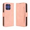 For Motorola Moto G Stylus 5G (2025)/Motorola Edge 60 Stylus 5G Leather Case Phone Wallet Cover with Multiple Card Slots
