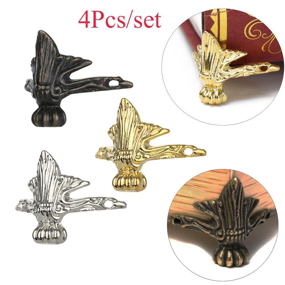 Embellishments DIY Metal Case Vintage Box Decor Corner Protector Corner Brackets Antique Bronze