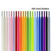 Colorful Semi-Round Shoelaces for Sneakers and Boots - 7mm 