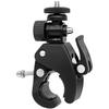 Quick Release Screw Clamp Bracket Bike Handlebar Mount 1/4 Tripod For Camera Dv