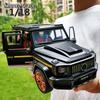 Large 1:18 Full Scale Mercedes Benz G700 SUV Off-Road Alloy Metal Model Car Die-cast Vehicle Toy Model Sound and Light Children's Toy Car Boy Gift