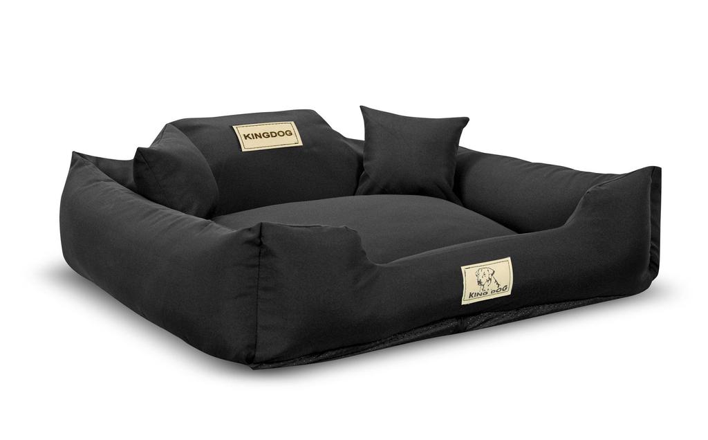 Dog Bed KINGDOG Durable Removable Cover M-XL, Anti-slip, 3 Colors! + 2 Free Pillows!