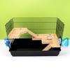 Universal Anti-Scratch Smooth Hamster Platform Compact Wooden Pet Rat Climbing Toy Accessories