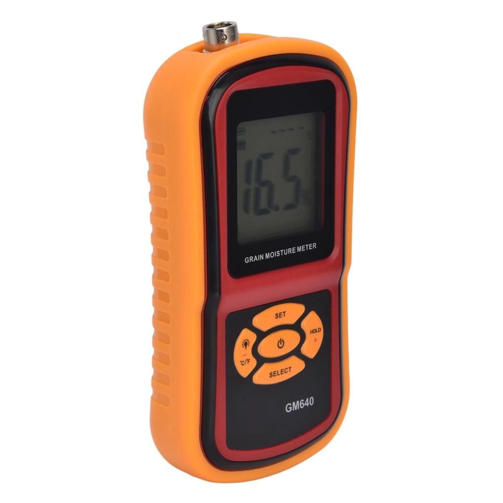 Digital Moisture Detector Portable Grain Moisture Meter LCD Hygrometer Humidity Tester for Wheat